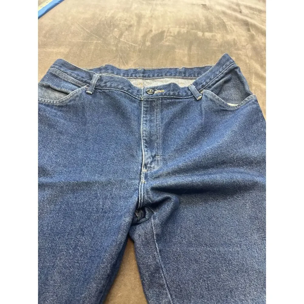 Bulwark Excel‎ FR Jeans Mens 38x30 Blue Flame Resistant Work Denim